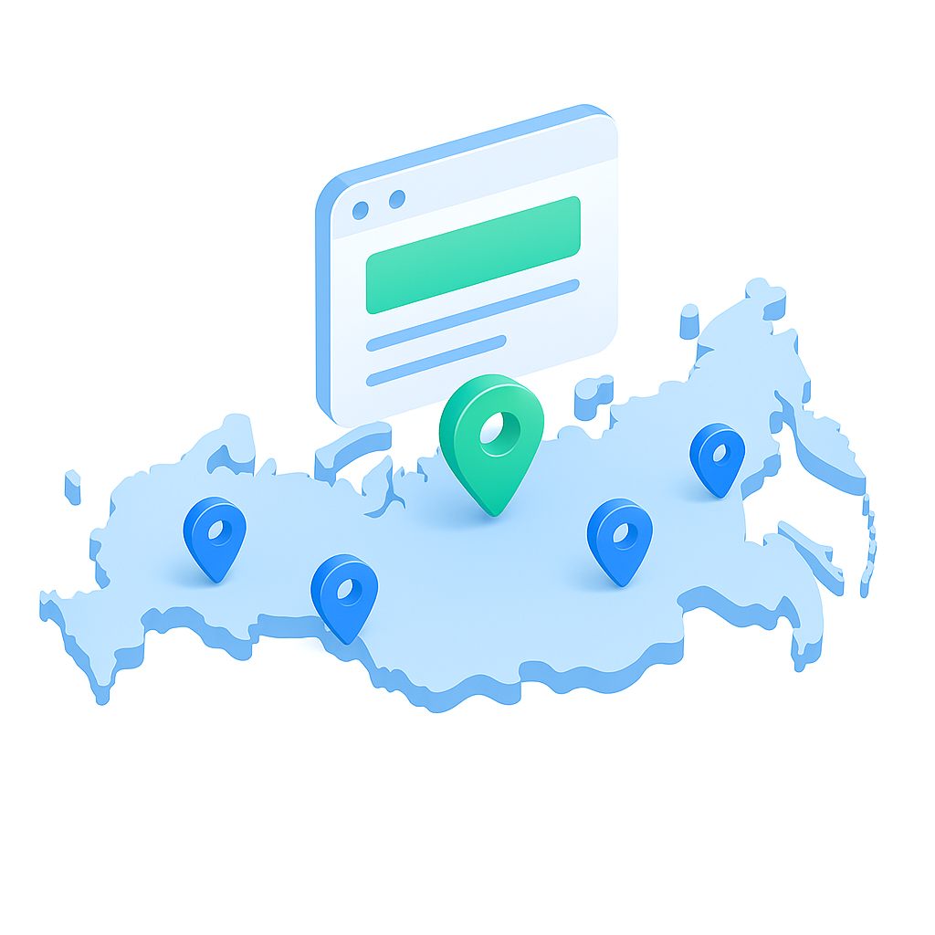 Настройка мультирегиональности